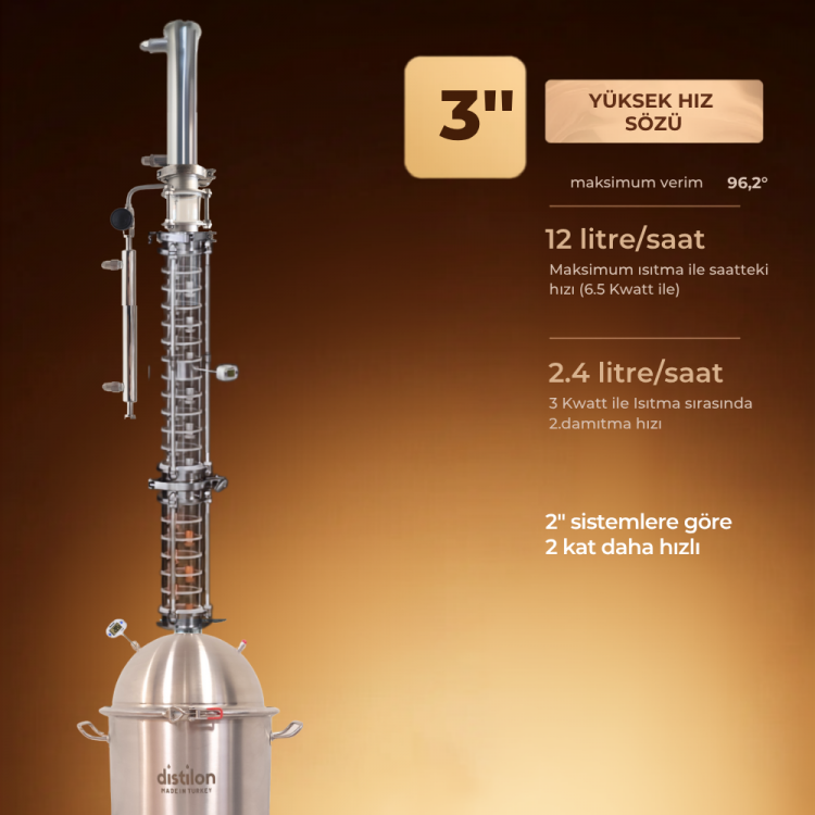 Distilon Bubble Plate 18 Serisi -26 LT