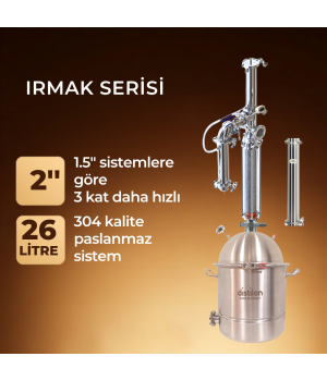 Distilon Irmak Serisi İmbik-26 LT