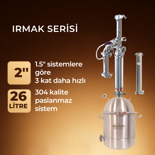 Distilon Irmak Serisi İmbik-26 LT