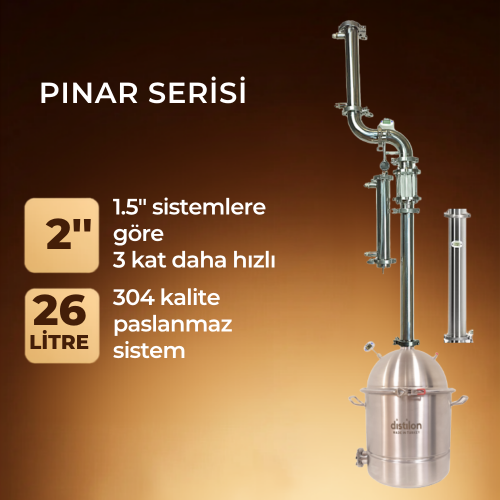 Distilon Pınar Serisi İmbik-26 LT