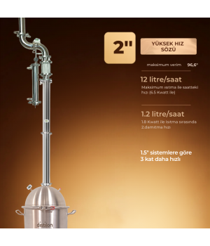 Distilon Pınar Serisi İmbik-26 LT