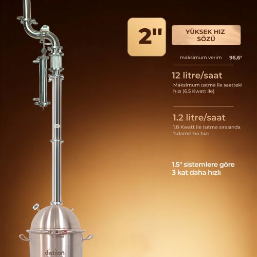 Distilon Pınar Serisi İmbik-26 LT