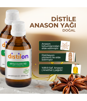 Distilon Distile Anason Yağı 50 ML X 2 ADET
