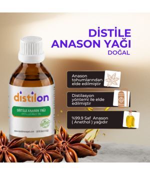 Distilon Distile Anason Yağı 100 ML