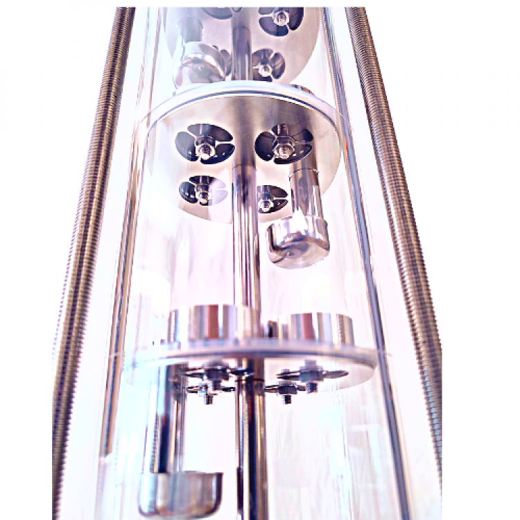 Bubble Cap Kolon Tek Camlı (7 Distile) Bubble Cap Kolon Tek Camlı (7 Distile)